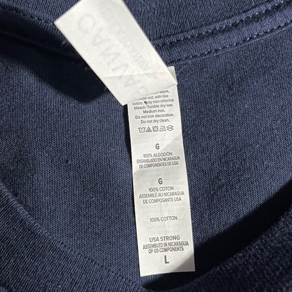 KANE BROWN Tour 2020 Concert Merch Band Tee Navy Blue T-Shirt Large Unis… - Picture 6 of 6